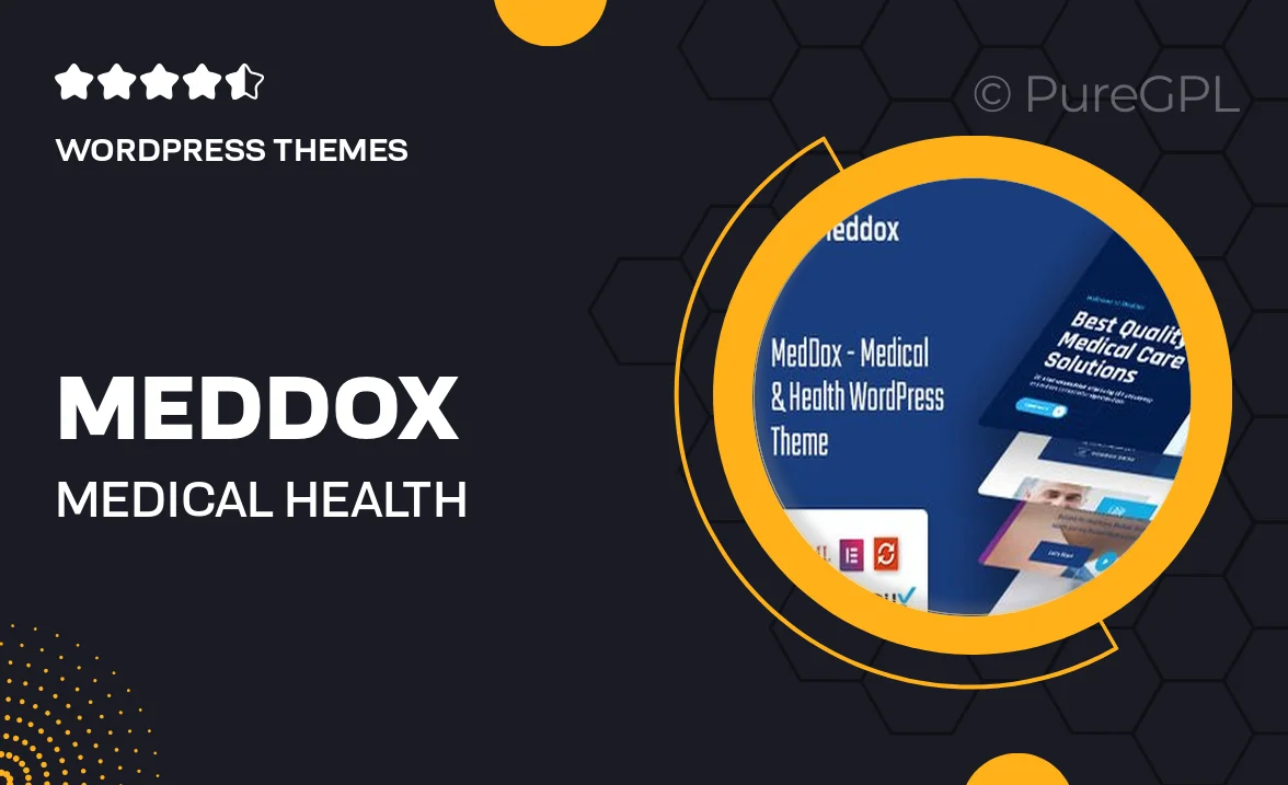 Meddox – Medical & Health WordPress Theme