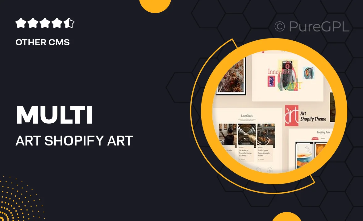 Multi Art – Shopify Art Store Theme