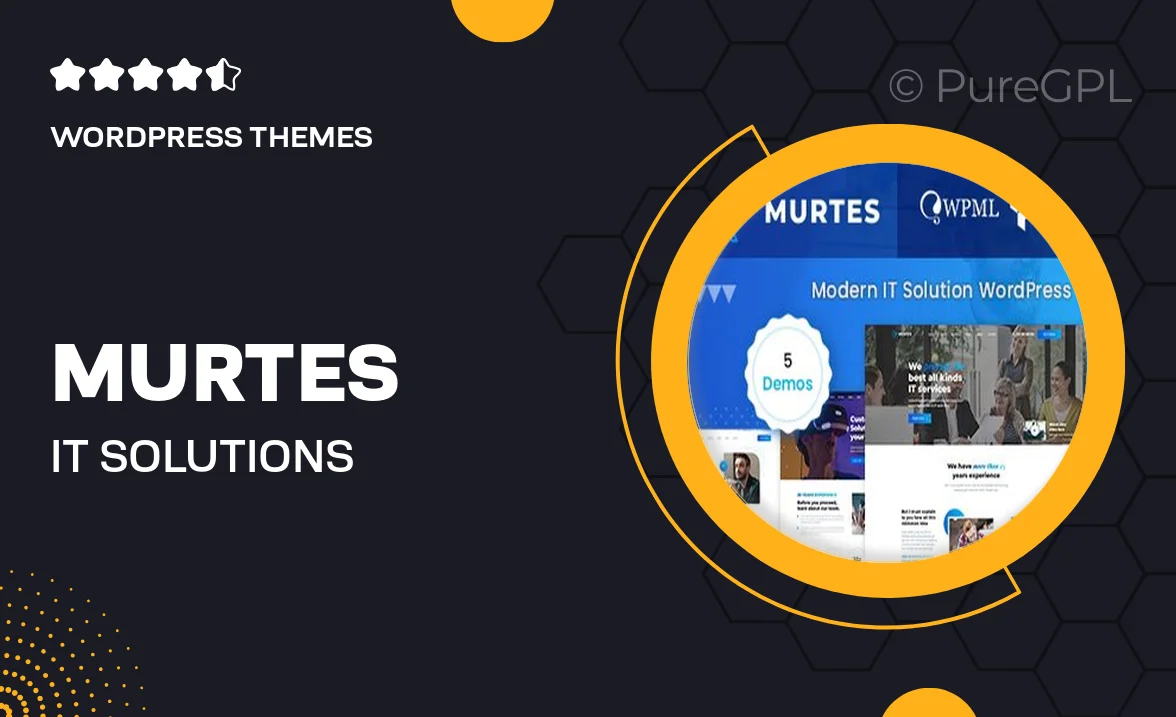 Murtes – IT Solutions Services WordPress Theme