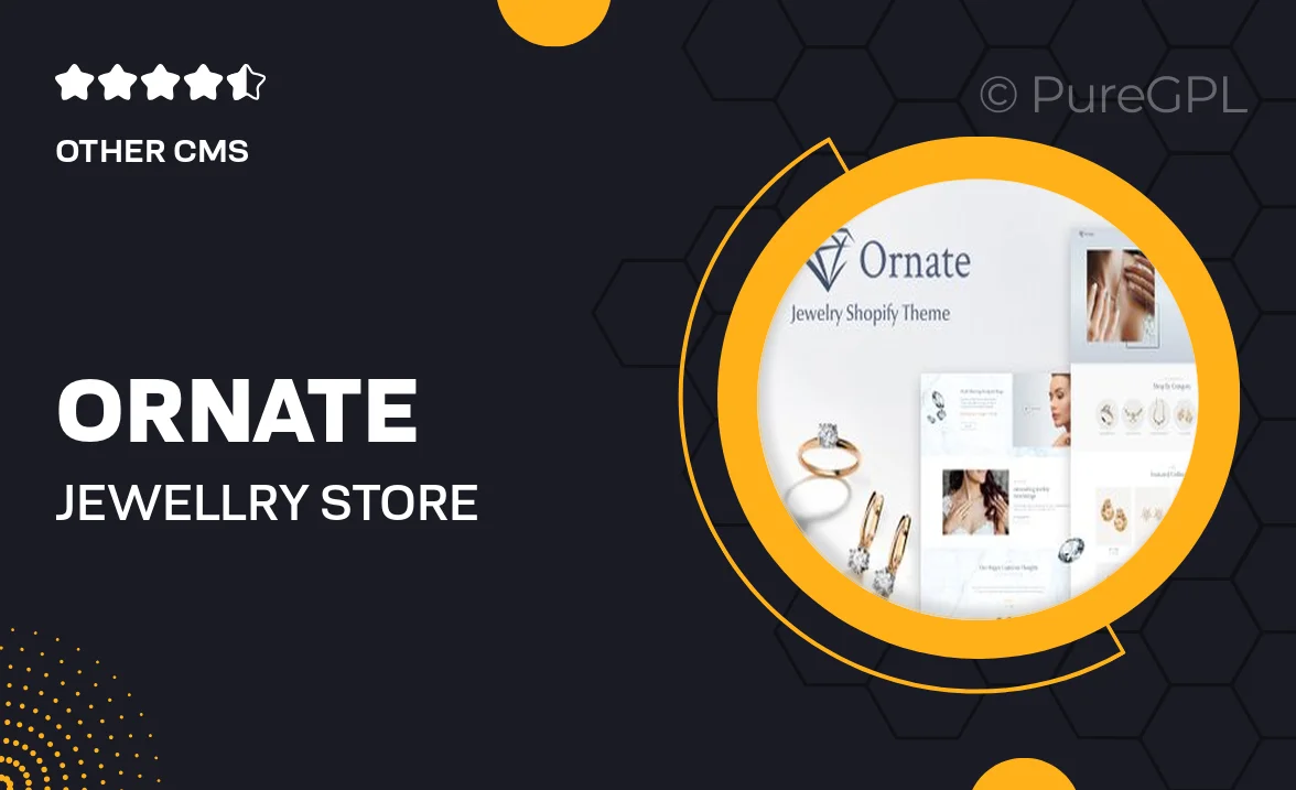 Ornate – Jewellry Store Shopify Theme