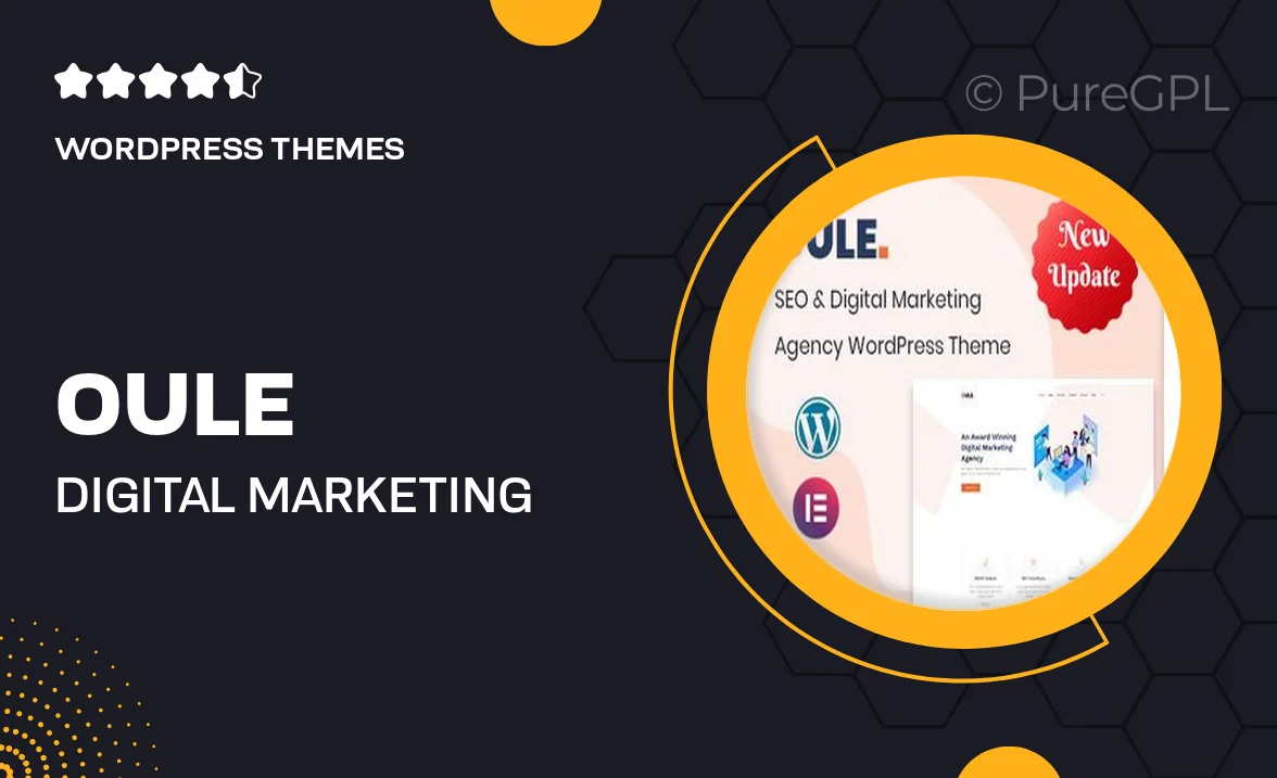 Oule – Digital Marketing Agency WordPress Theme