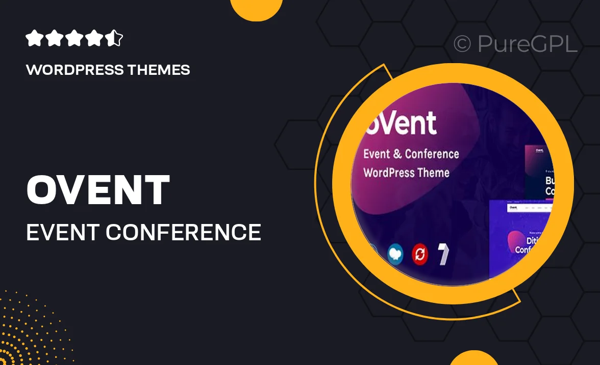 Ovent – Event Conference WordPress Theme