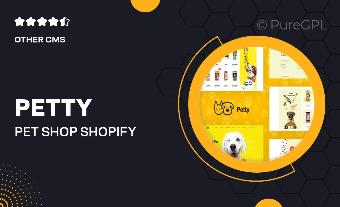 Petty – Pet Shop Shopify Theme