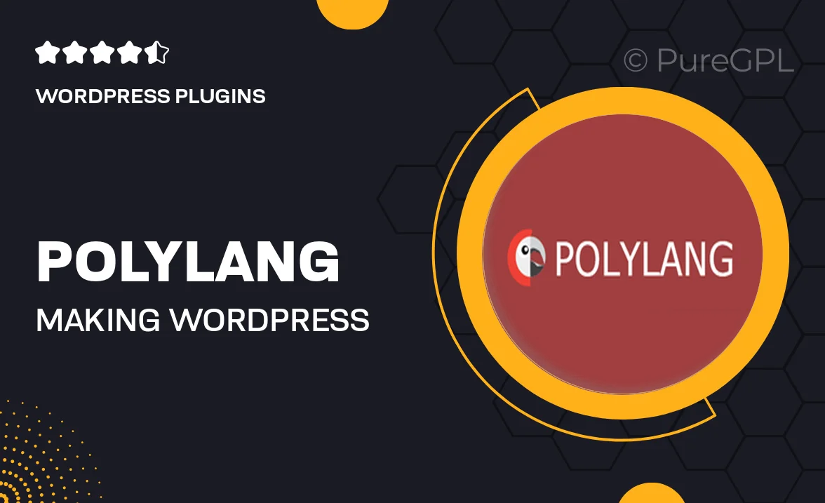 Polylang – Making WordPress multilingual