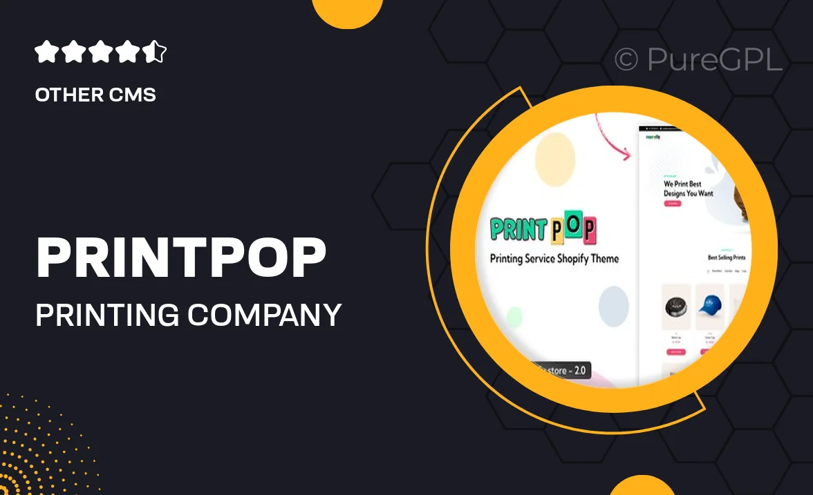 Printpop – Printing Company Shopify Theme