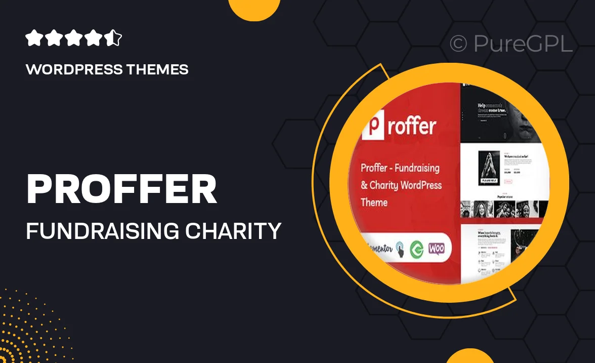 Proffer – Fundraising & Charity WordPress Theme