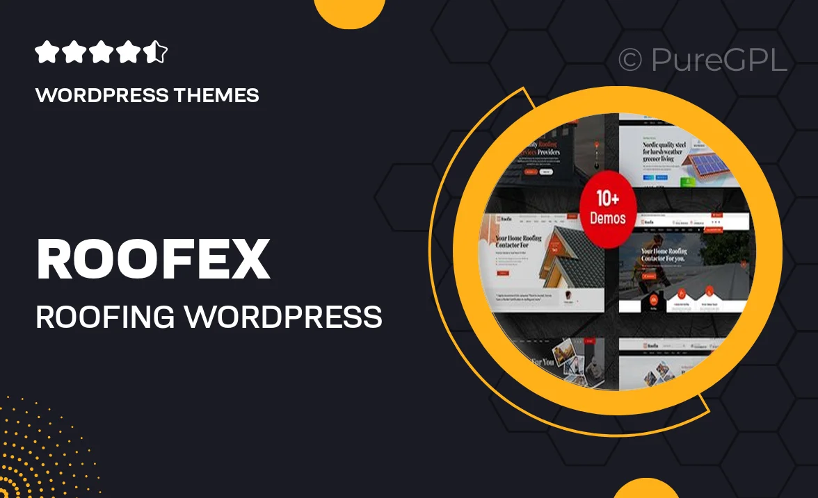 Roofex – Roofing WordPress Theme