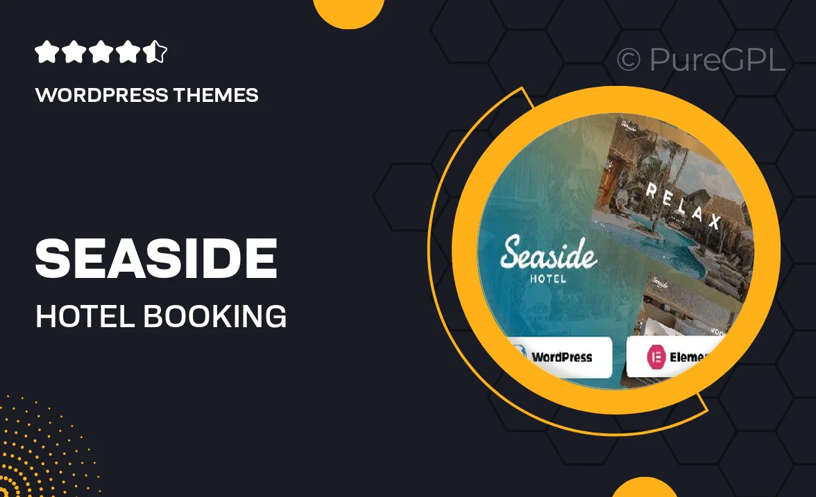 Seaside – Hotel Booking WordPress Theme