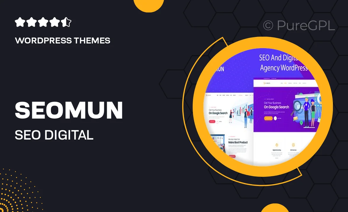 Seomun – Seo Digital Marketing WordPress Theme