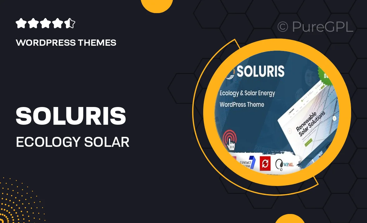 Soluris – Ecology & Solar Energy WordPress Theme