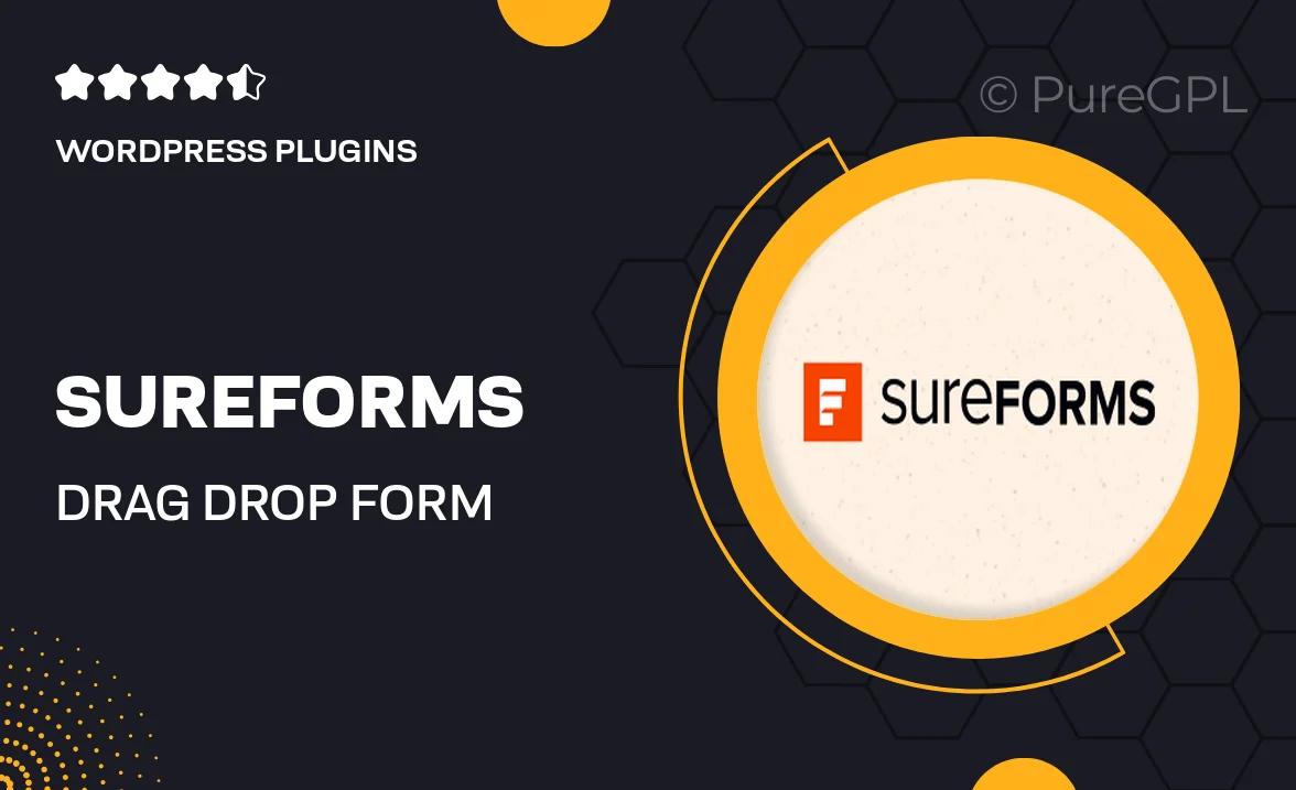 SureForms – Drag & Drop Form Builder for WordPress