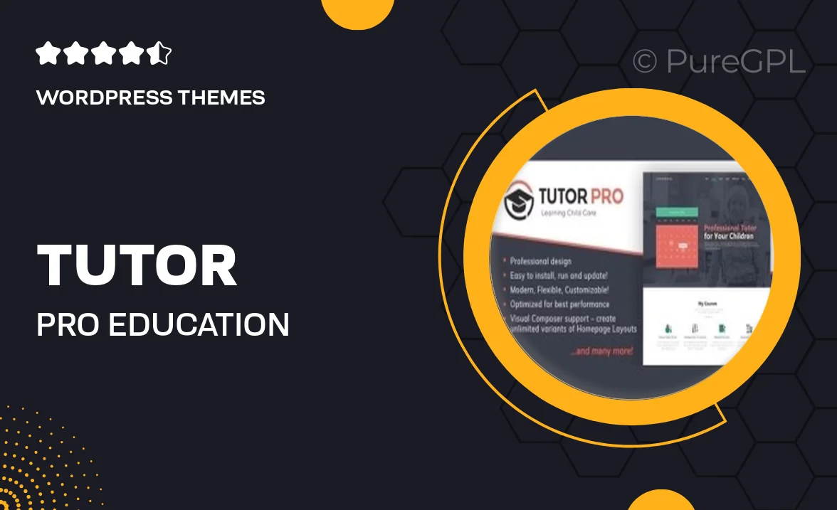 Tutor Pro – Education WordPress Theme