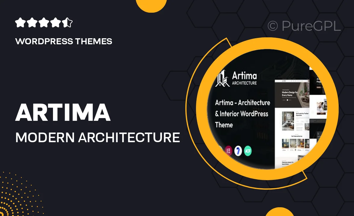 Artima – Modern Architecture & Interior WordPress Theme