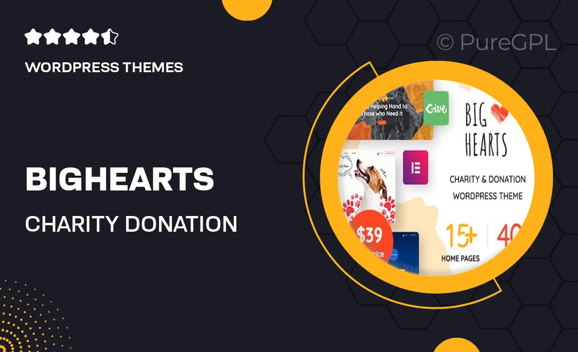 BigHearts – Charity & Donation WordPress Theme