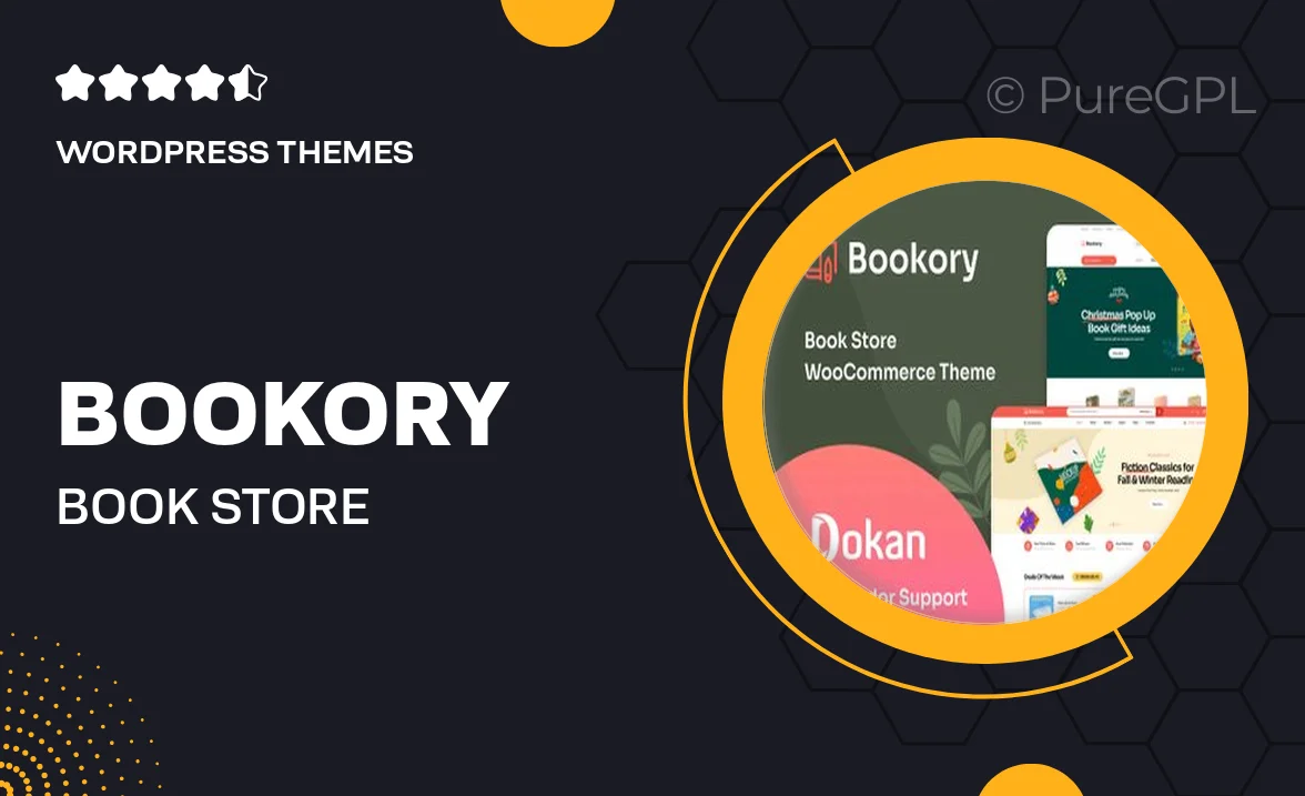 Bookory – Book Store WooCommerce Theme