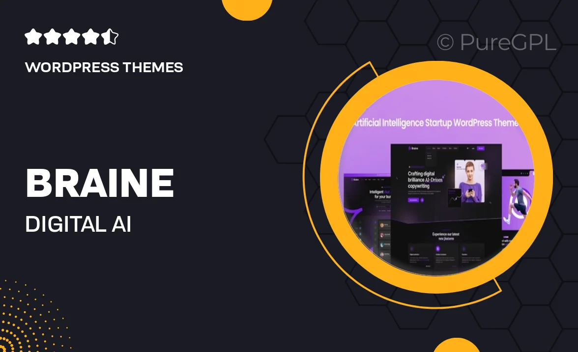 Braine – Digital AI WordPress Theme