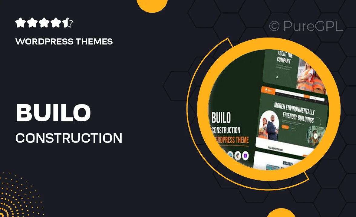 Builo – Construction WordPress Theme