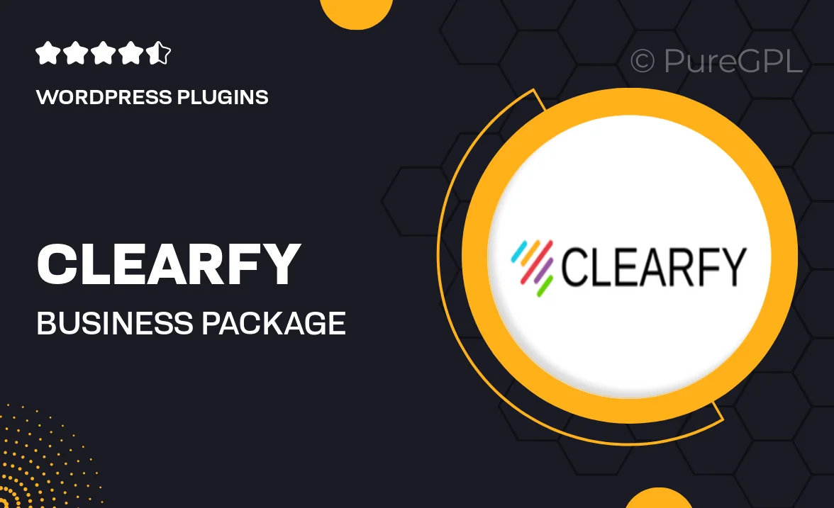 Clearfy Business Package