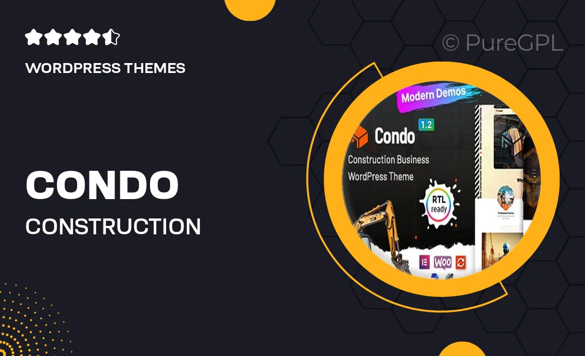 Condo – Construction WordPress Theme