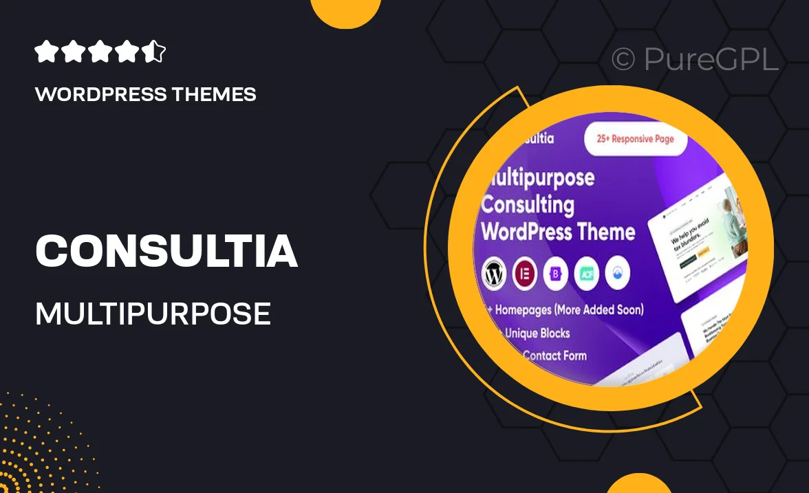 Consultia – Multipurpose Consulting WordPress Theme