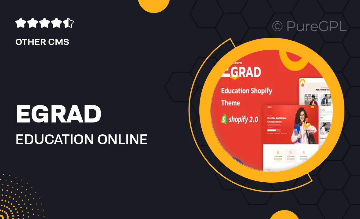 Egrad – Education Online Course Shopify Theme