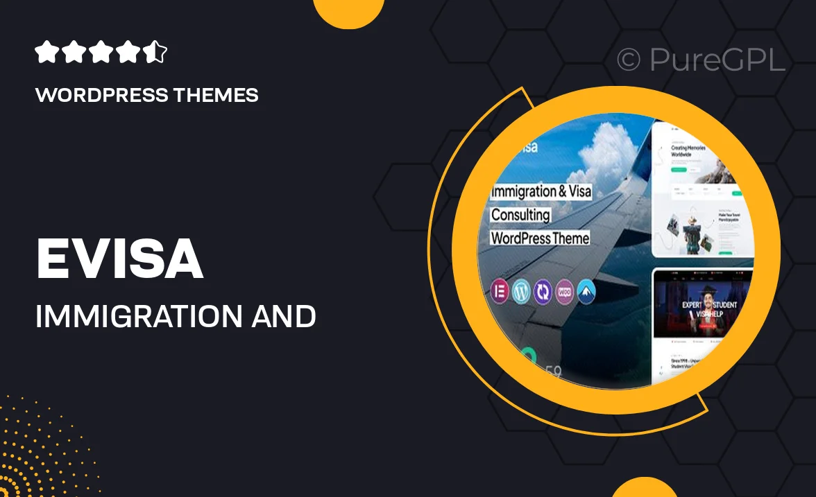 Evisa – Immigration and Visa Consulting WordPress Theme