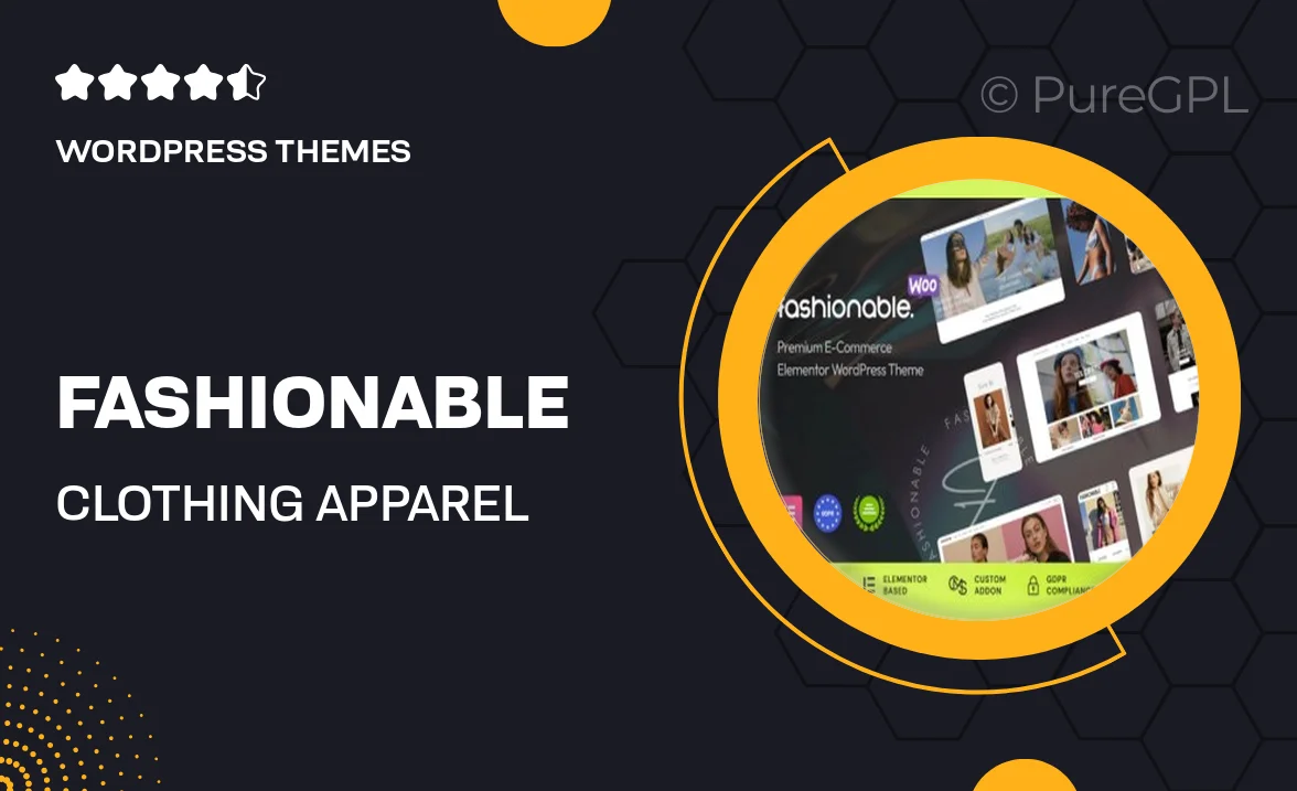 Fashionable – Clothing & Apparel WooCommerce WordPress Theme