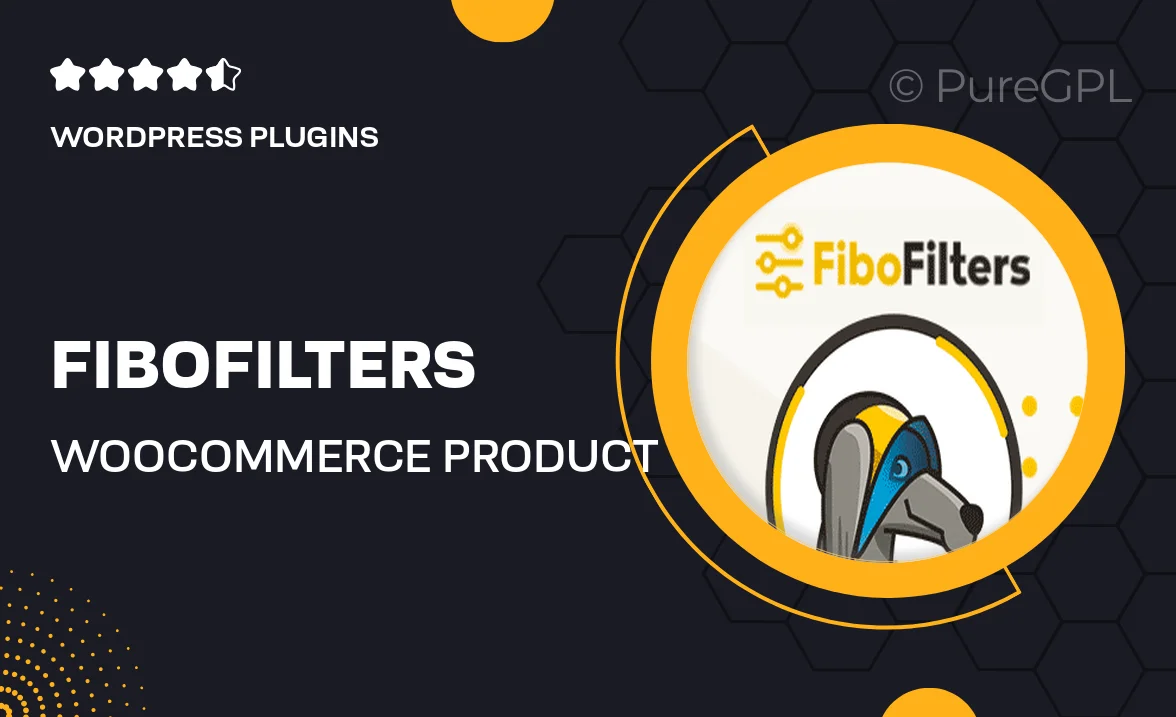 FiboFilters – WooCommerce Product Filters Plugin