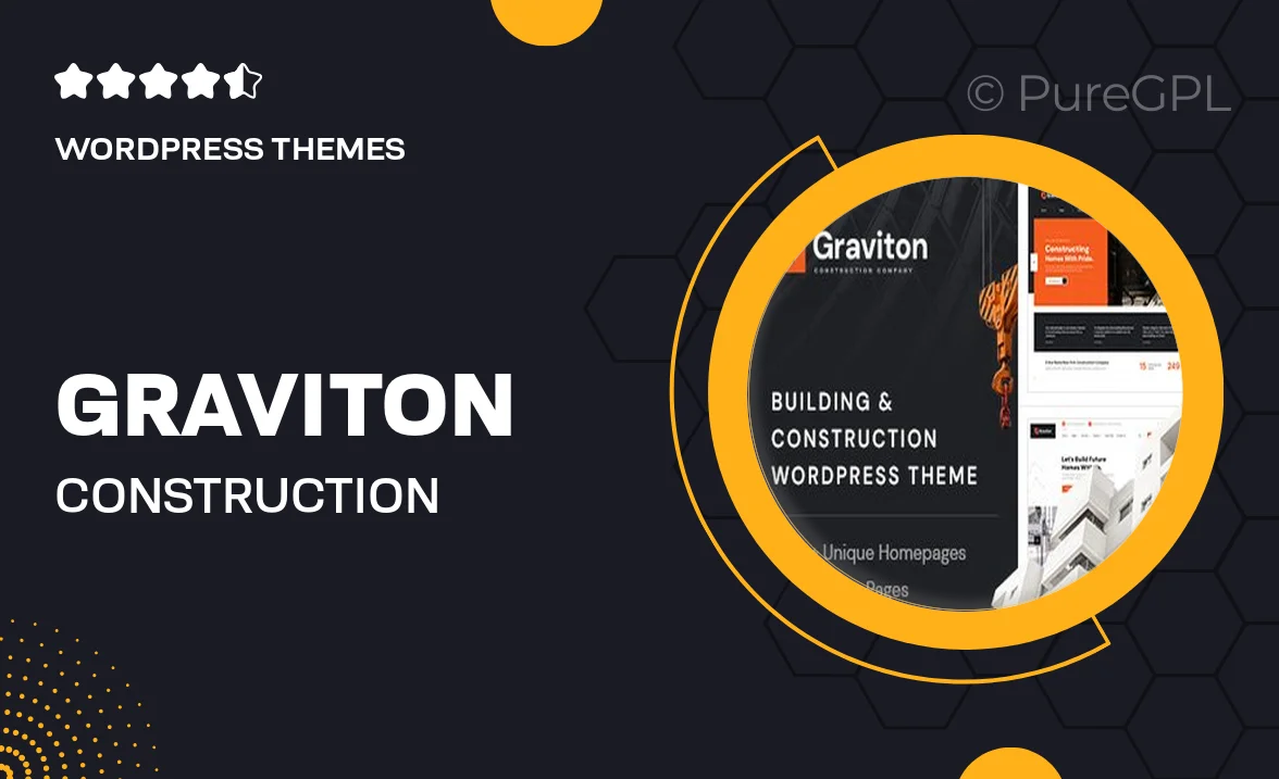 Graviton – Construction WordPress Theme