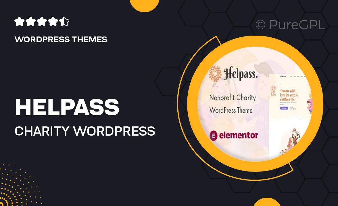 Helpass – Charity WordPress Theme