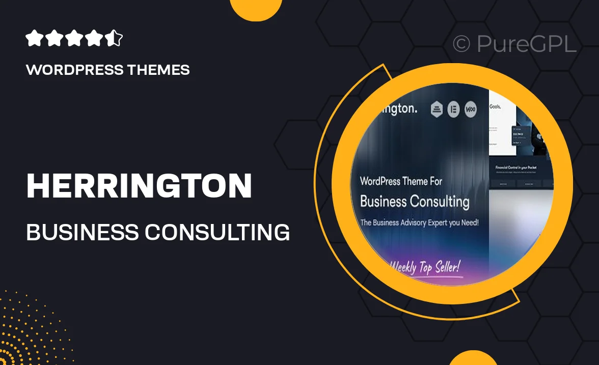 Herrington – Business Consulting WordPress Theme