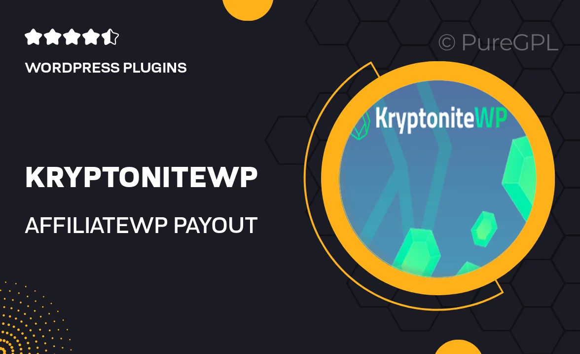 KryptoniteWP | AffiliateWP Payout Statements