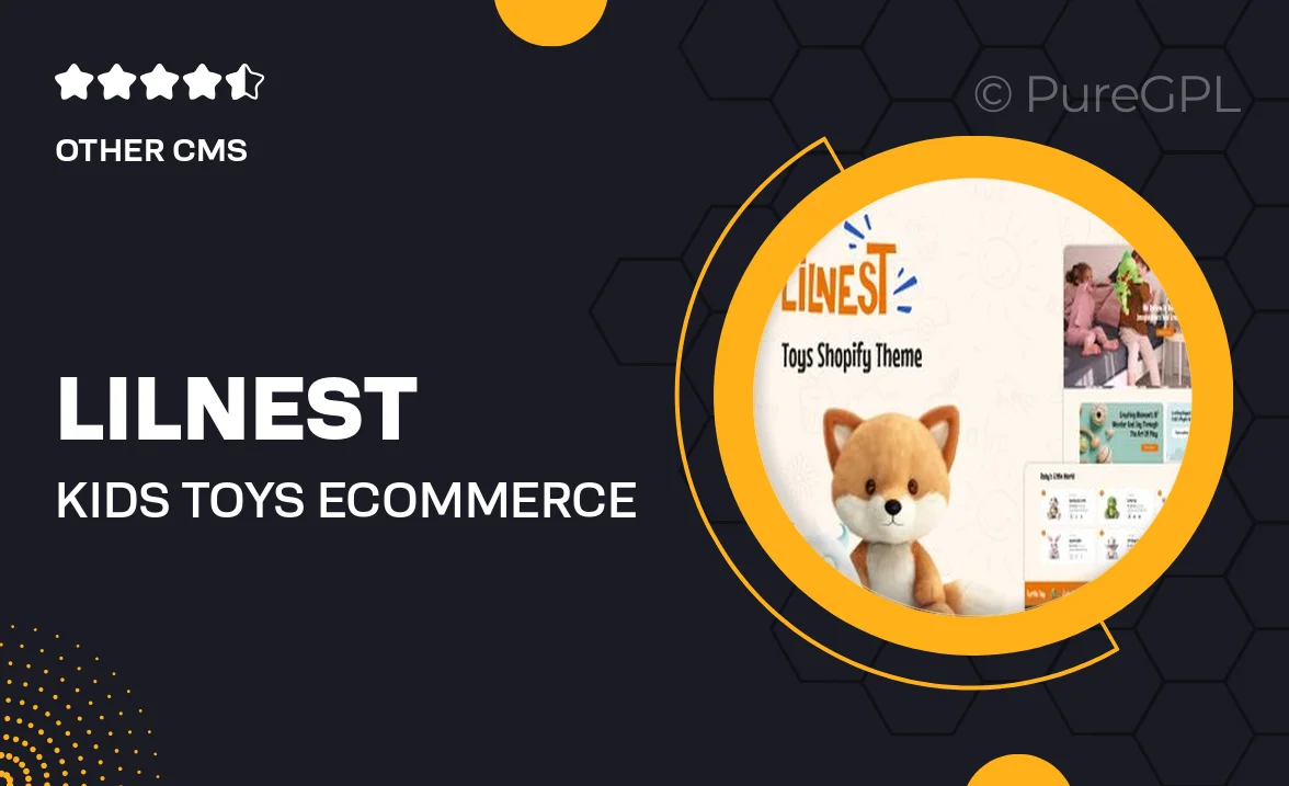 Lilnest – Kids Toys eCommerce Shopify