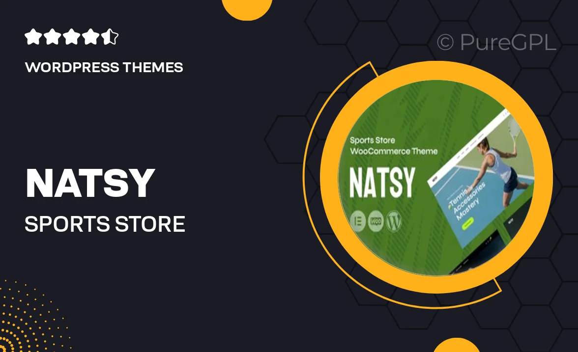 Natsy – Sports Store WooCommerce Theme