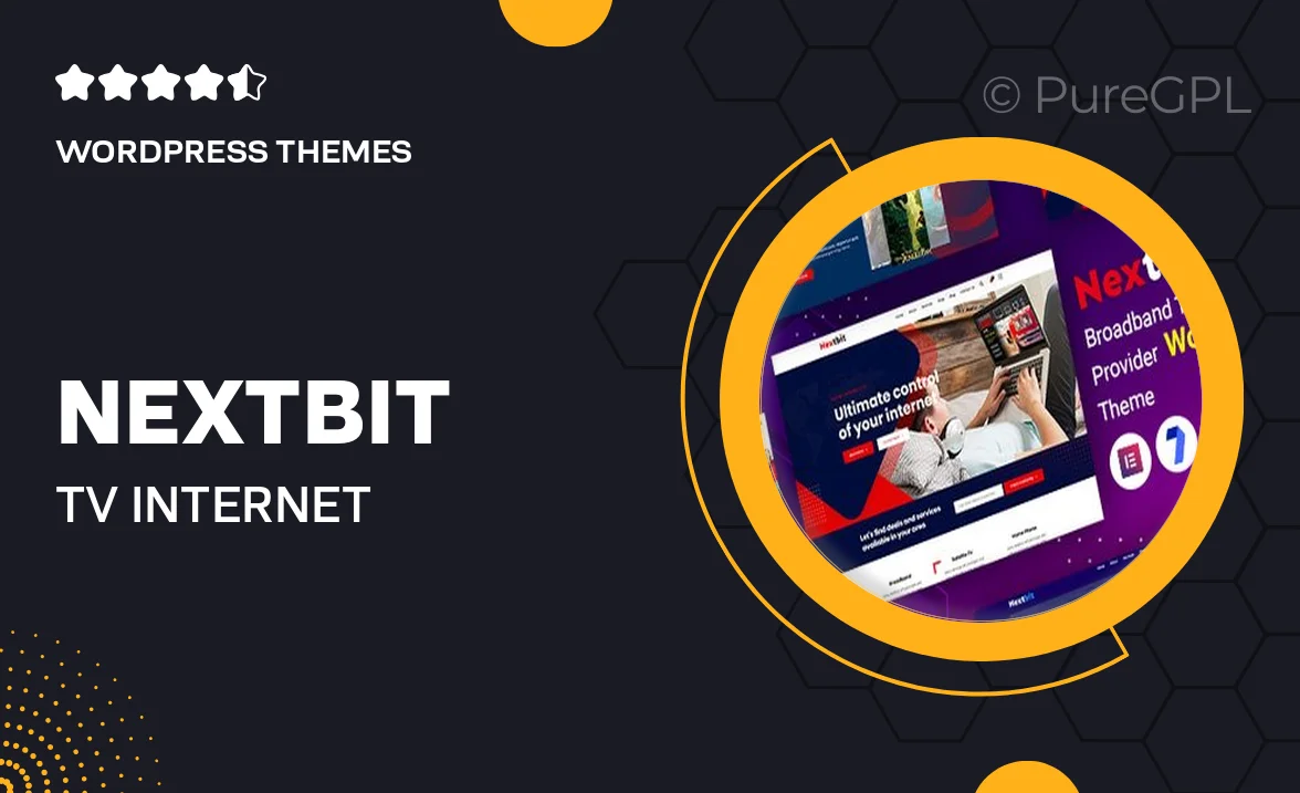 Nextbit – TV & Internet WordPress Theme