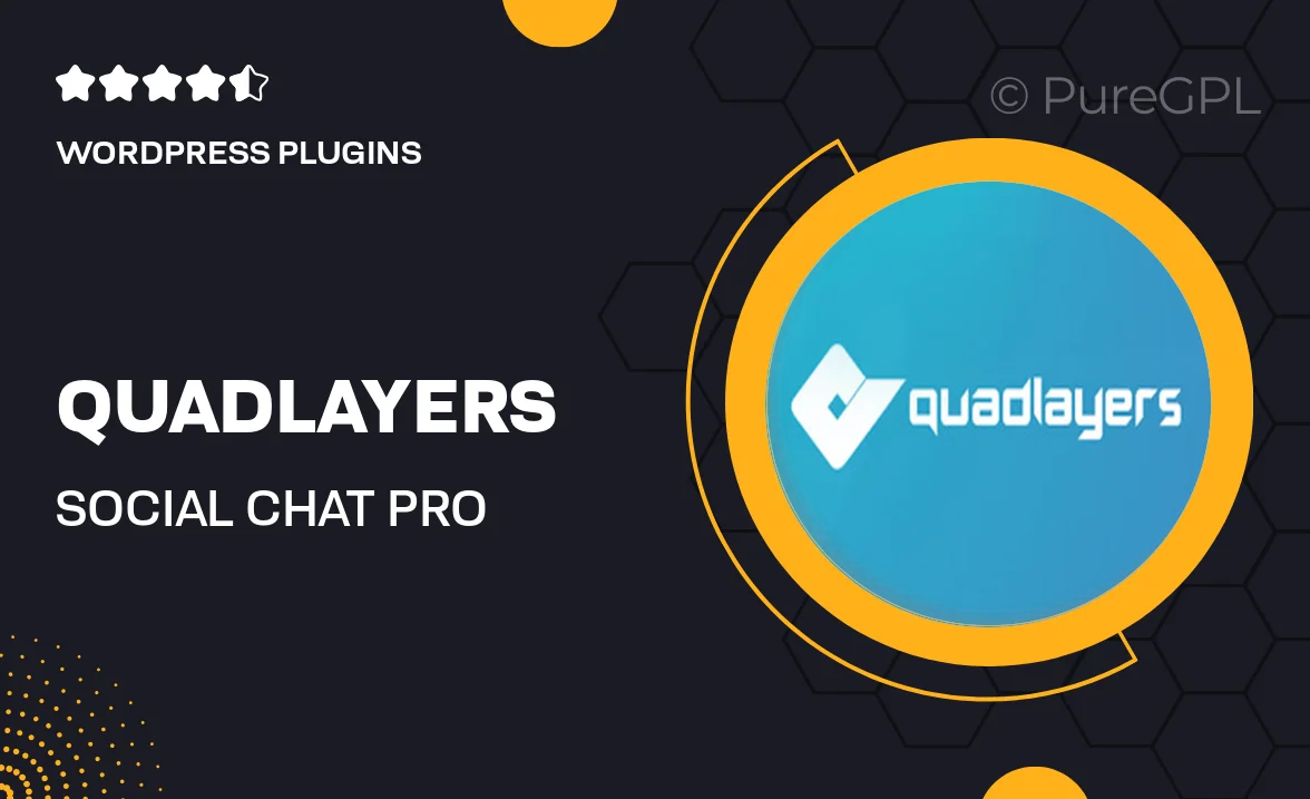 QuadLayers | Social Chat PRO