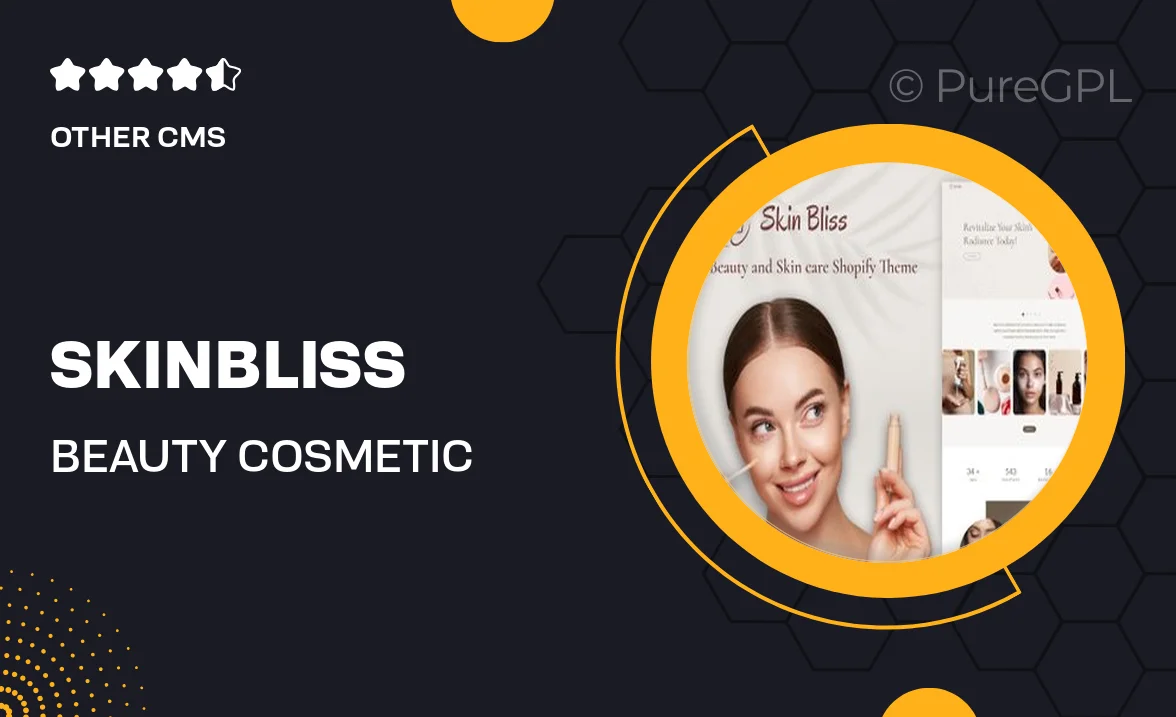 Skinbliss – Beauty & Cosmetic Store Shopify Theme