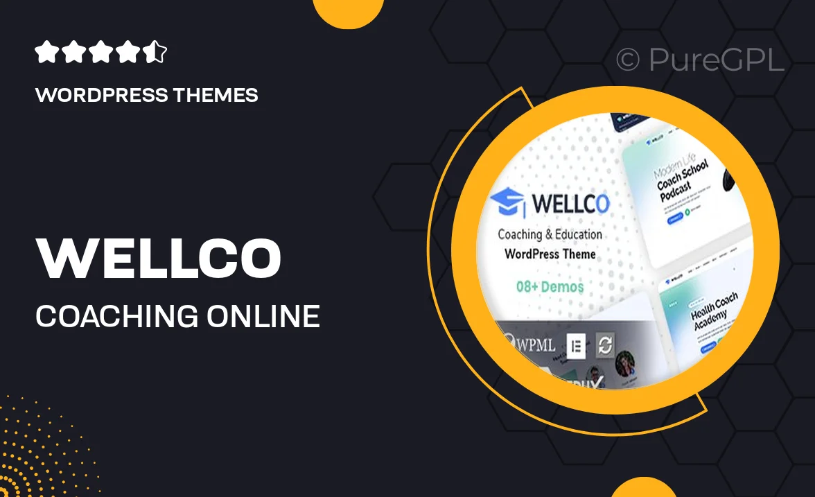 Wellco – Coaching & Online Courses WordPress Theme