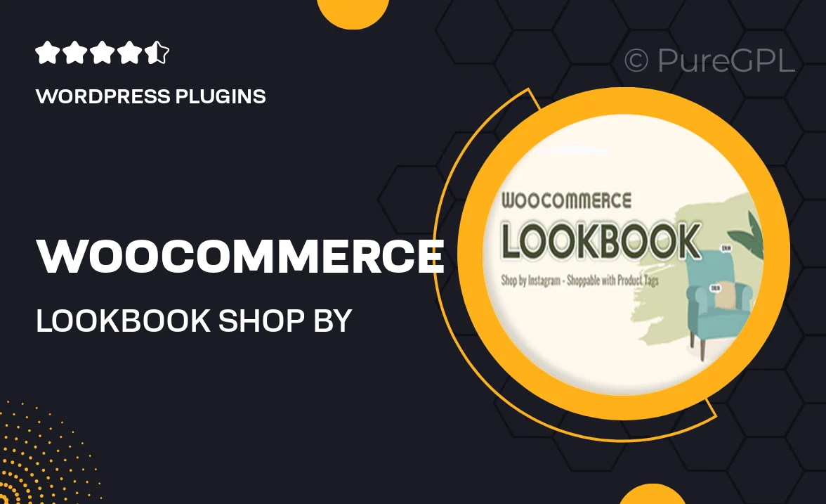 WooCommerce LookBook – Shop by Instagram – Shoppable with Product Tags