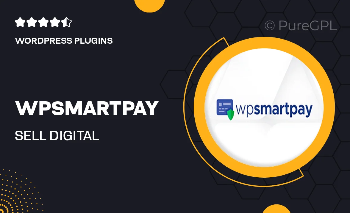 WPSmartPay – Sell Digital Products & Accept Payment with WordPress