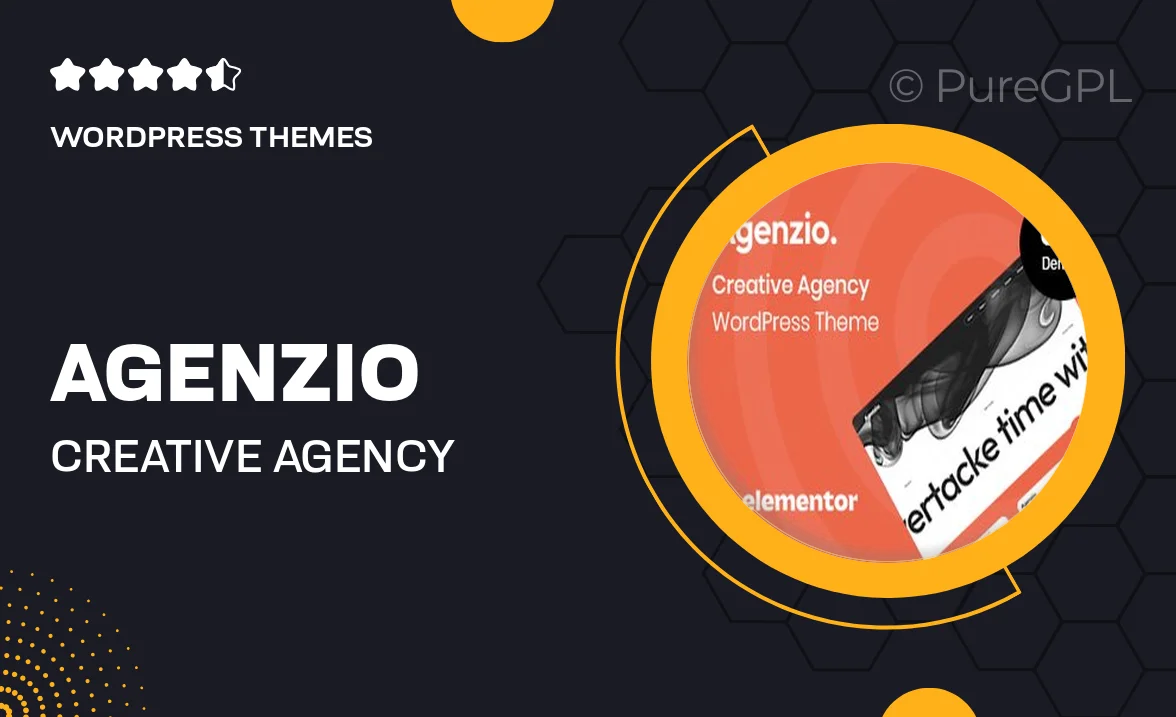 Agenzio – Creative Agency & Portfolio WordPress Theme