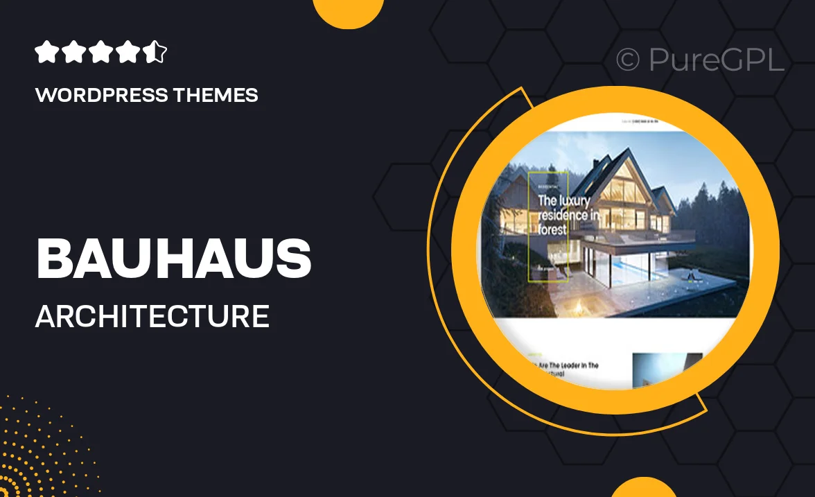 Bauhaus – Architecture & Interior WordPress Theme