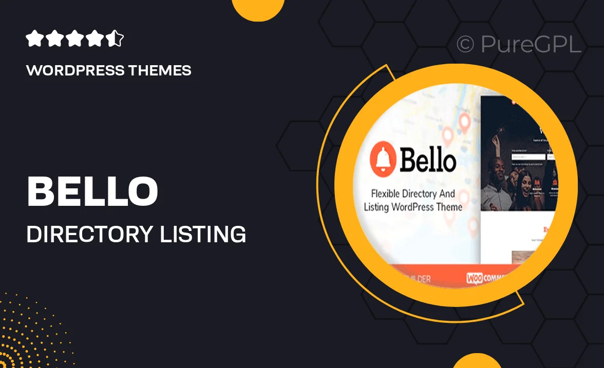 Bello – Directory & Listing WordPress Theme