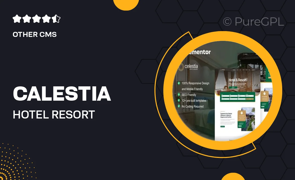 Calestia – Hotel & Resort Elementor Template Kit