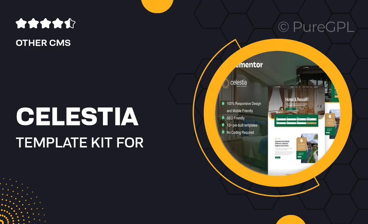 Celestia – Template kit for Hotel & Resort