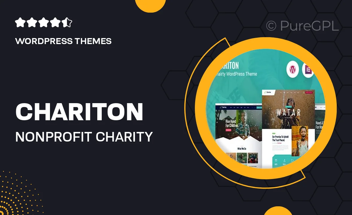 Chariton – NonProfit Charity WordPress Theme