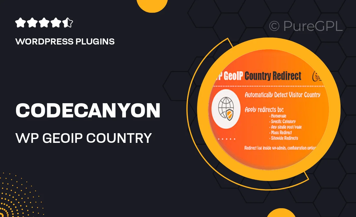 Codecanyon | WP GeoIP Country Redirect
