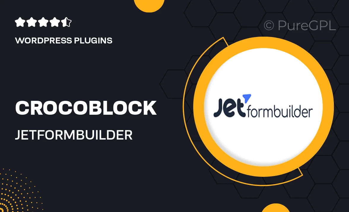 Crocoblock | JetFormBuilder Signature