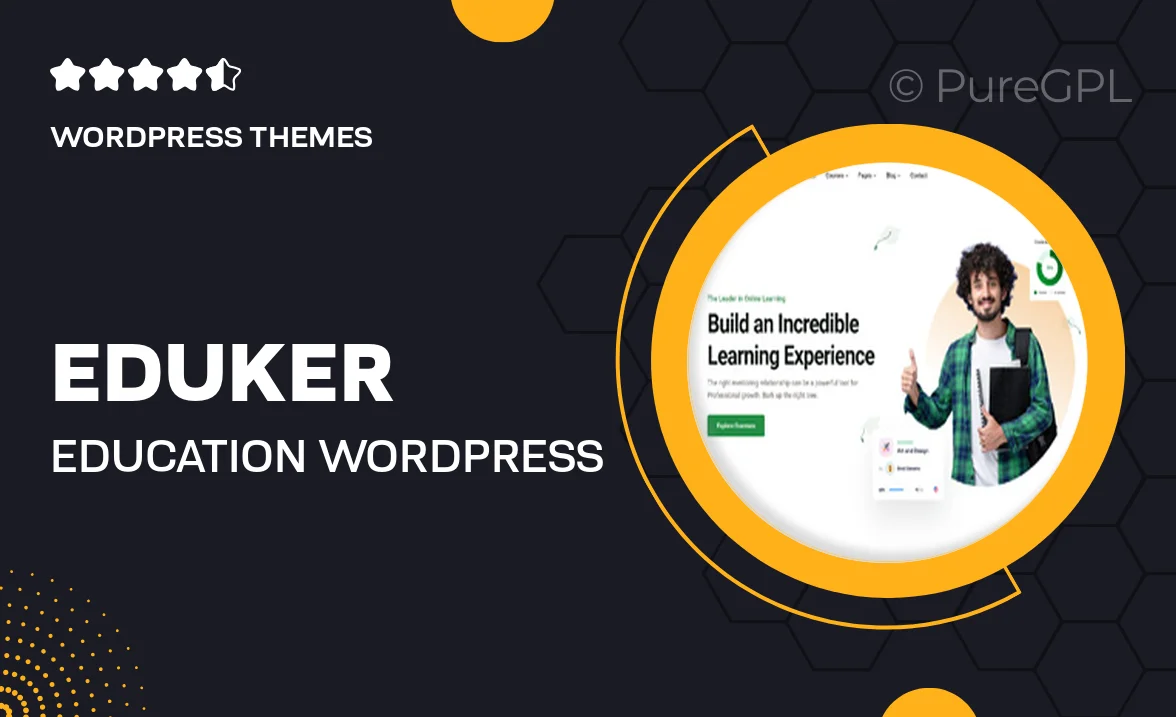 Eduker – Education WordPress Theme