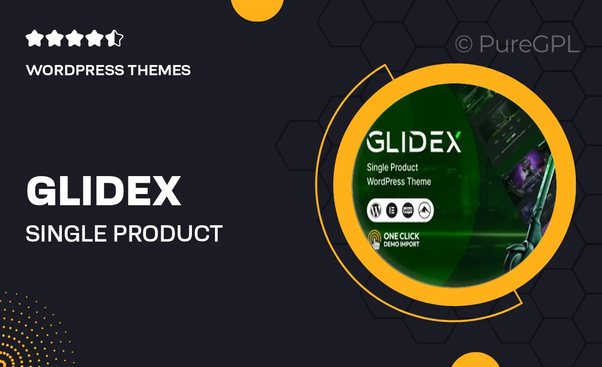 GlideX – Single Product WooCommerce Theme